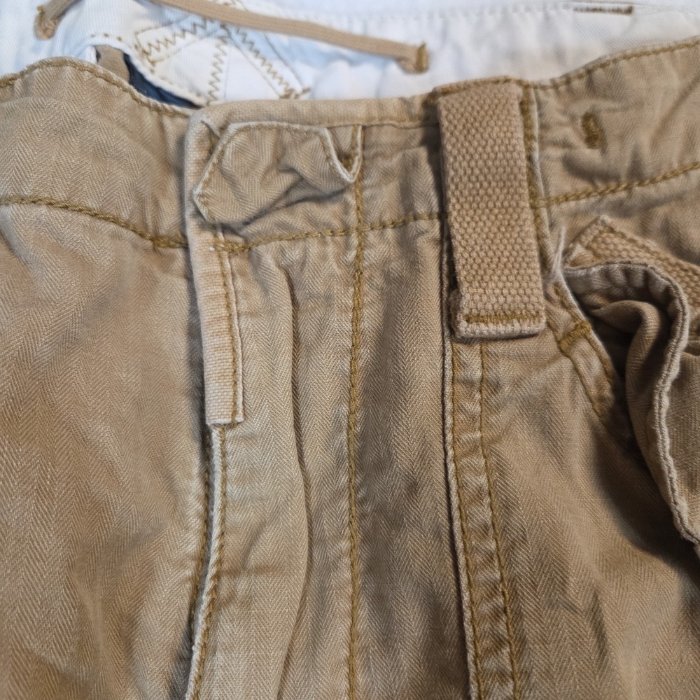 Vintage Polo Ralph Lauren Men's Cargo Pants Khaki RL-067 Utility Surplus- 33/30 - Picture 8 of 16